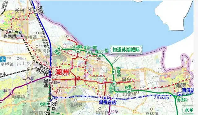 都市圈城际铁路,如通苏湖城际铁路(浙江段)有进展