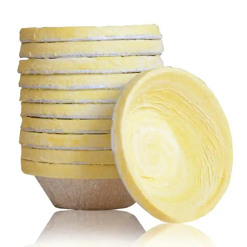 蓝彪葡式207蛋挞皮 10包*30个 酥皮带锡底锡纸托 烘焙蛋挞半成品