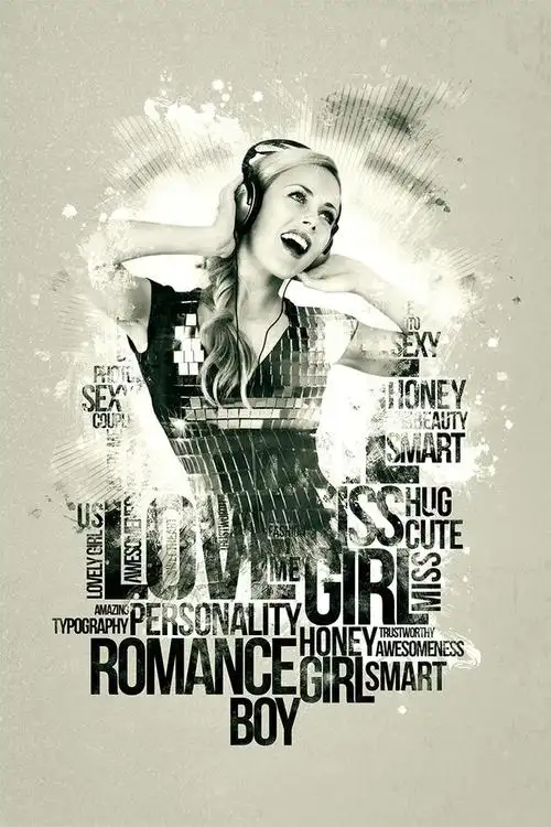 tx11相片文字排版艺术水墨喷溅效果psd创意海报模板特效设计素材