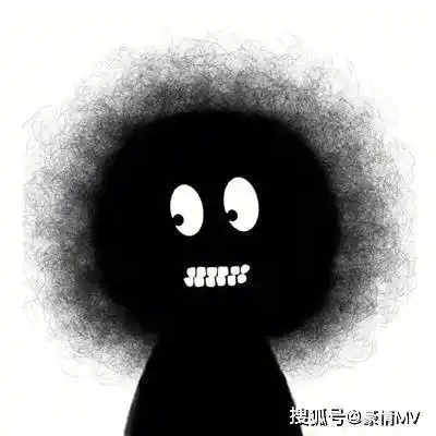 黑煤球搞怪头像高清_2023黑煤球头像图片合集
