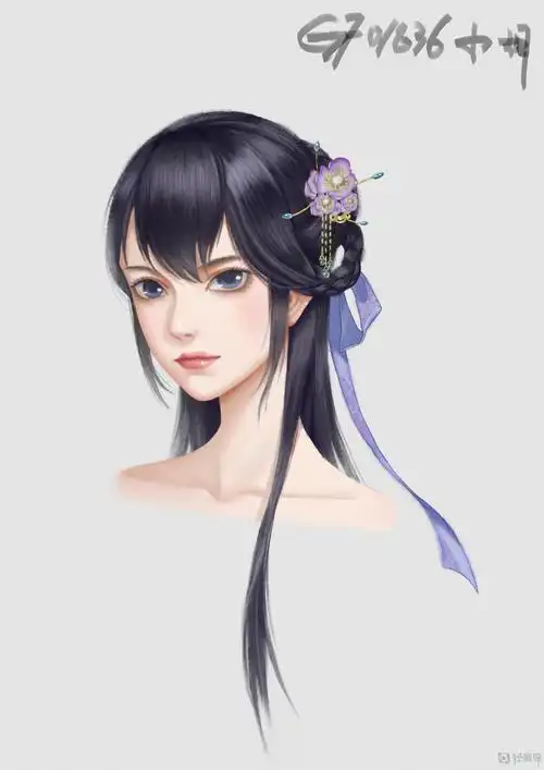 作业:古风人物头饰怎么画? - gf01836小胡 - 轻微课