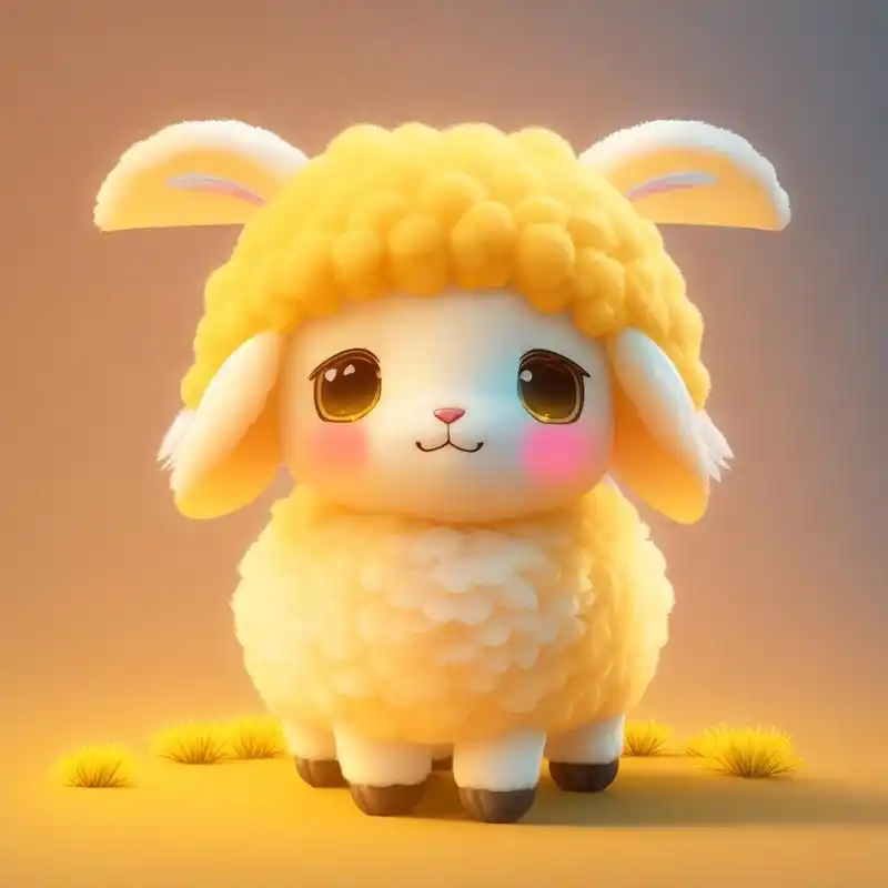 多种色彩的小山羊!可爱的头像 多种色彩的小山羊!