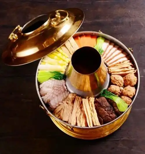 大同美食大同什锦铜火锅