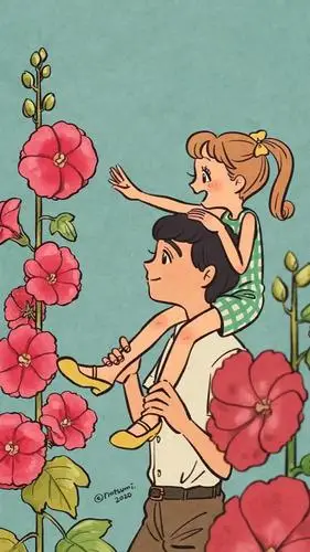 手机壁纸,暖心治愈系手机屏保