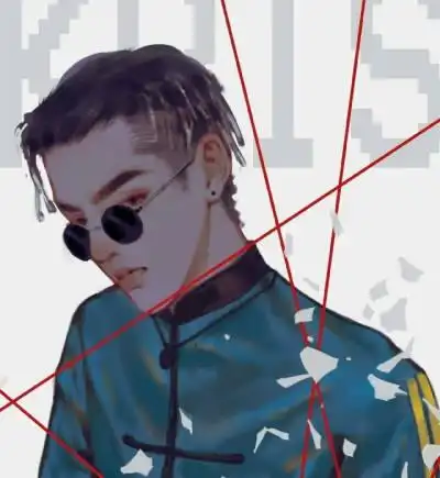 吴亦凡 中国有嘻哈录制 饭绘