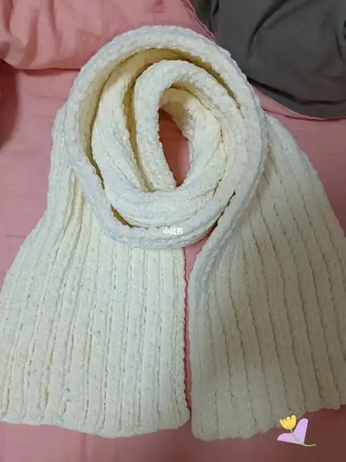 第一次织围巾