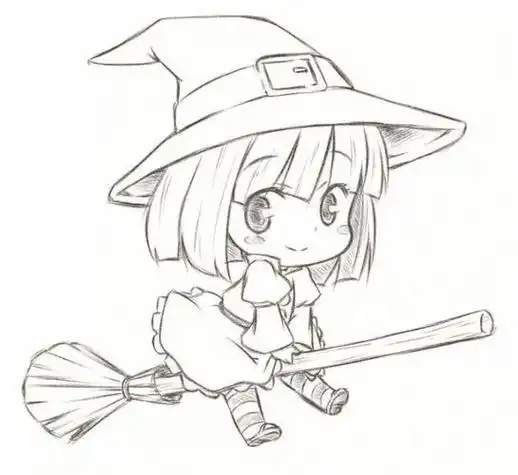 卡通动漫人物简笔画绘画 简笔画图片大全-蒲城教育文学网