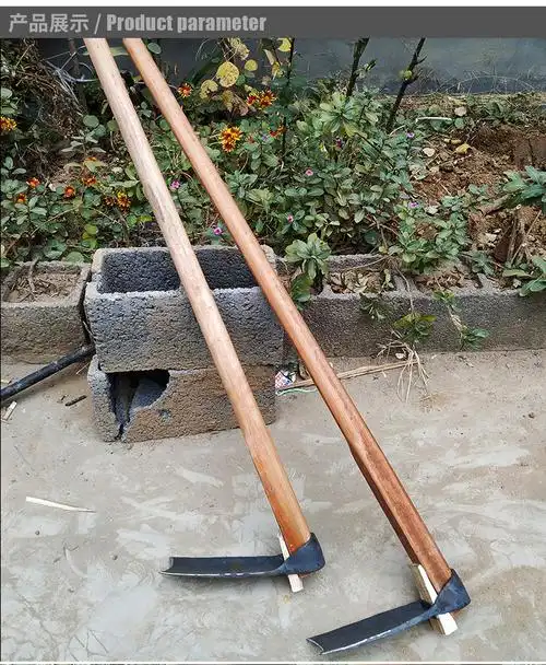 锄头农具老式家用户外挖笋挖地农用工具大全锰钢锻打松土除草神器 锻
