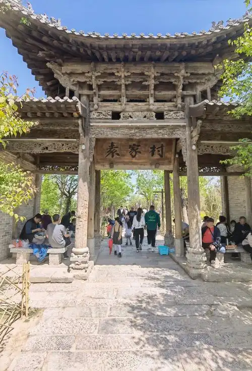 郑州黄河北有一个让人流连忘返的景区袁家村之同盟古镇小镇集小吃美食