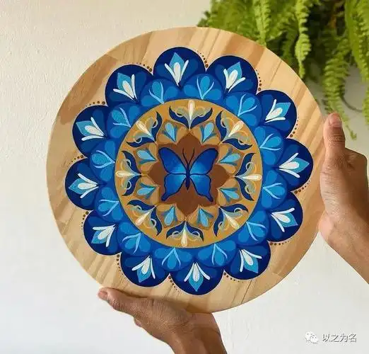 彩色曼陀罗绘画作品分享