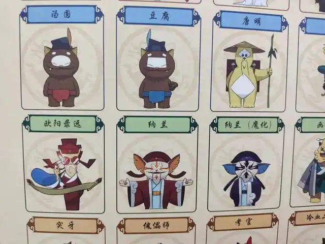 《京剧猫》云忧谷中除了四神还有八仙,录宗宗主的全名是欧阳录远