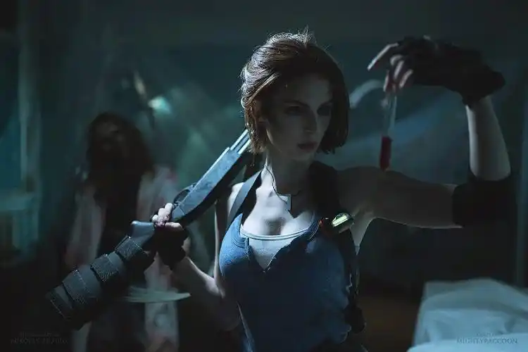 《生化危机3重制版》jill吉尔cosplay