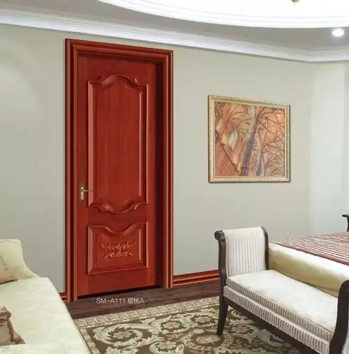 金雅居木门把色彩带进家中