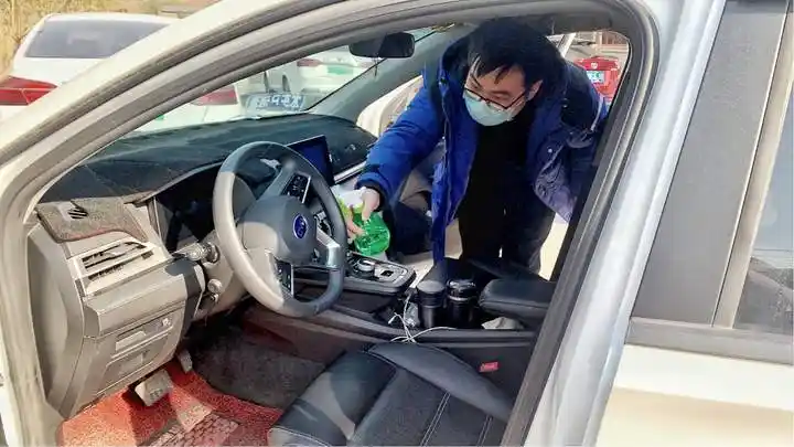 滴滴绍兴升级防疫工作重启消杀站免费为车辆消毒