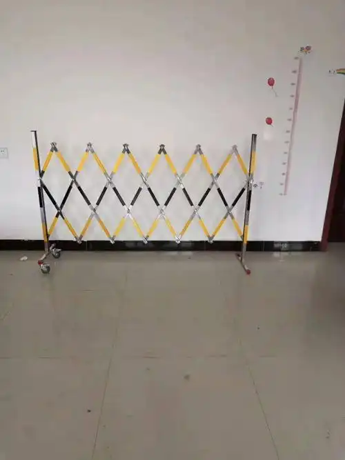 宏固电气供应片式不锈钢伸缩围栏   安全围栏  伸缩移动围栏 材质