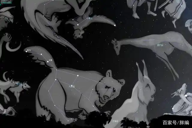 大熊星座和小熊星座软件模拟图
