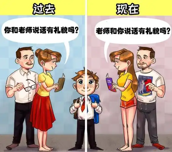10幅漫画,揭示了过去与现在之间的巨大差异