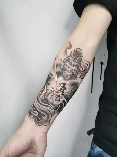 孙悟空  #纹身  #我的纹身分享  #传统纹身  #小臂纹身  #一念之间