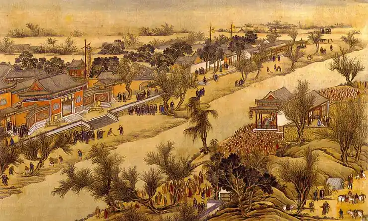 从颐和园,拙政园到残粒园,锄经园,从千里江山图,汉宫春晓图到江山秋色