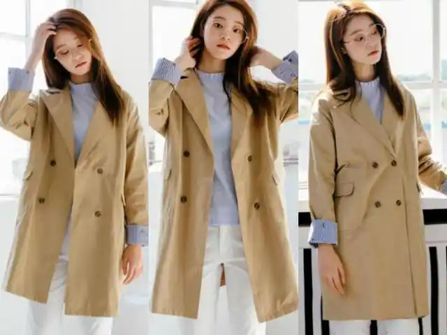卡其色风衣配什么内搭好看?选择这5款穿很时髦!