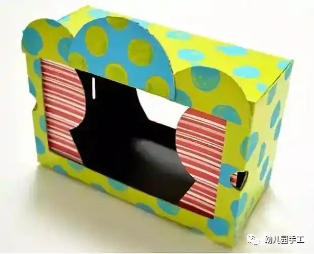 手工环创废鞋盒回收新玩法高大上装饰绝对吸睛