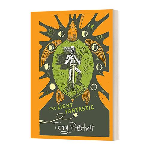 碟形世界2 异光 精装 discworld novel 2 the light fantastic 英文