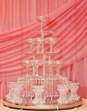 五要素打造完美婚礼香槟塔