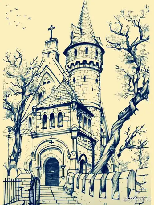 在网上看到一张很唯美的益智眼力测试图,真的太