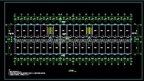 八套多层职工宿舍全套建筑设计施工图