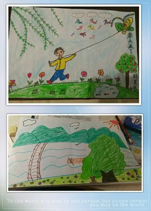 实验二小,一年级二班,韩昊达 我的有意义的寒假生活