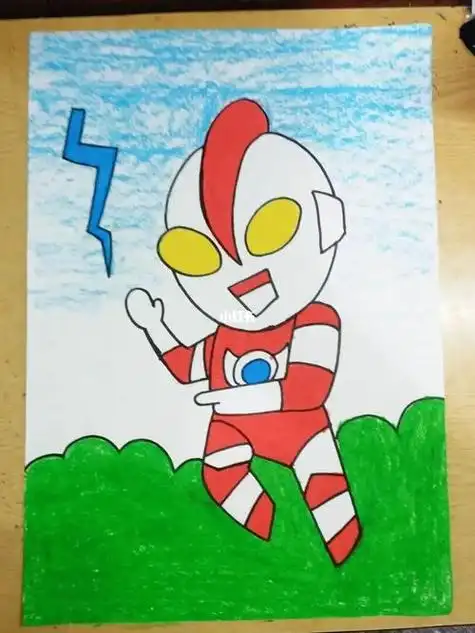 奥特曼的画奥特曼的画画