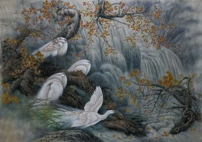 艺术先锋 工笔画名家张伟最新作品欣赏