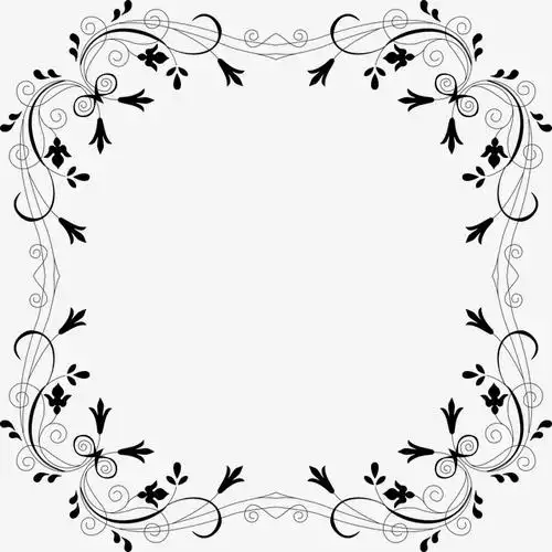花纹边框