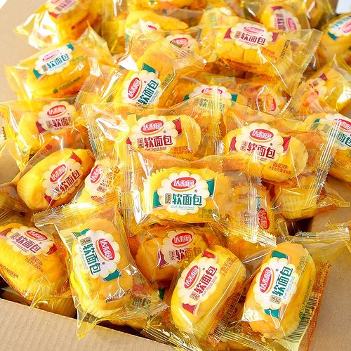 达利园 法式软面包箱装袋装早餐面包软面包休闲食品零食点心散装 随机