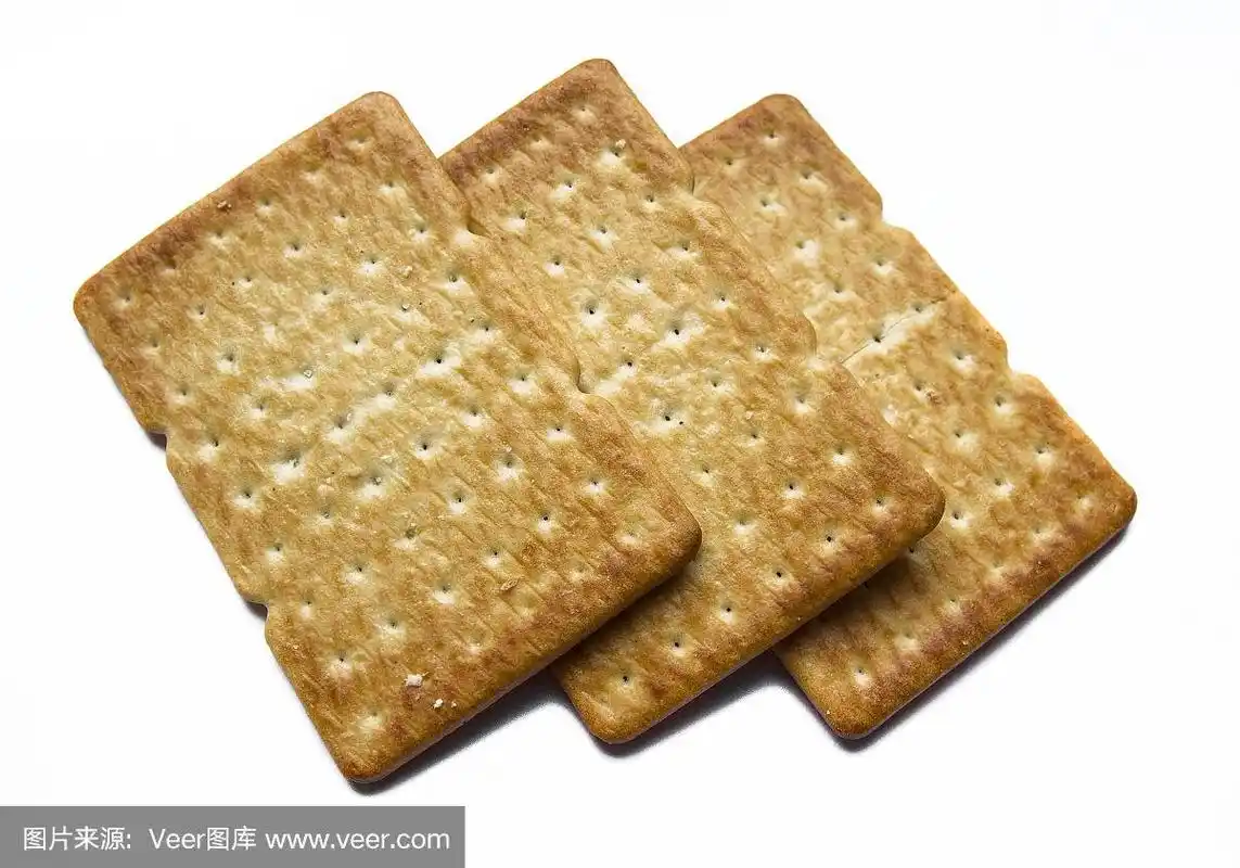 长方形,饼干,美味,分离着色,白色背景