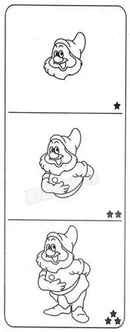 小矮人简笔画七个小矮人简笔画卡通人物七个小矮人简笔画图片可爱的七