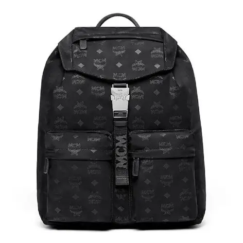 mcm男包双肩包男士大号尼龙双肩包背包 muk7adt19