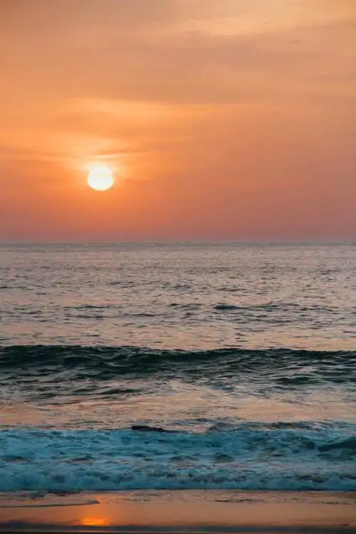 夕阳落日唯美风景图片