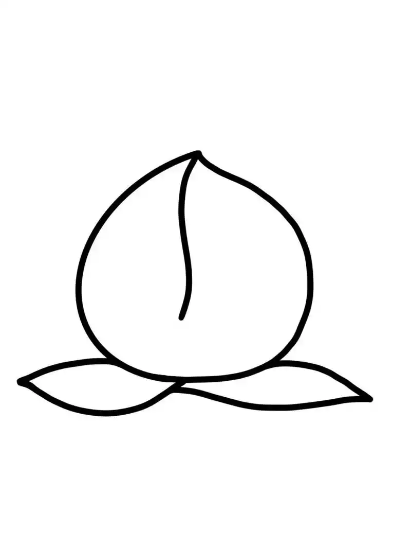 儿童简笔画|桃子99 萌萌哒桃子简笔画来啦!96嘿,小可爱们!