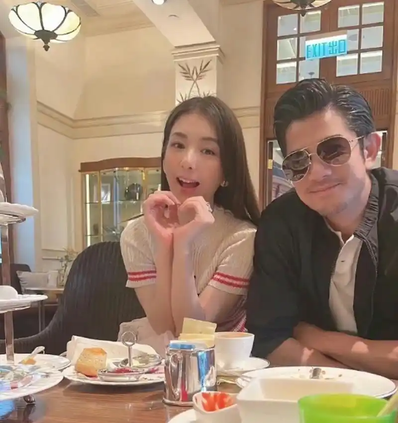 当时郭富城方媛还没有官宣恋情时,方媛发了这条微博,而且不到一哪的