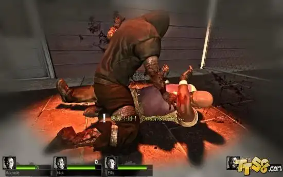 求生之路2面对僵尸群大开杀戒突破重围