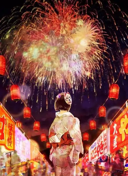 动漫壁纸烟花特辑美图赏析