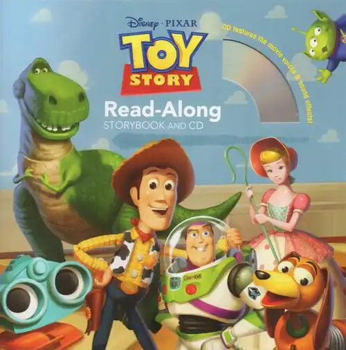 英文原版 toy story 玩具总动员 disney read along 附cd迪士尼读物