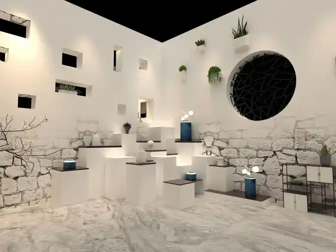 茶博会展览设计|空间|展示设计 |张浩南 - 原创作品 - 站酷 (zcool)