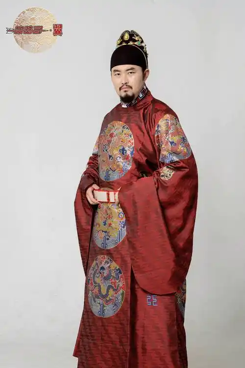 控弦司织锦十二团龙十二章衮服明代龙袍国风汉服 2480元