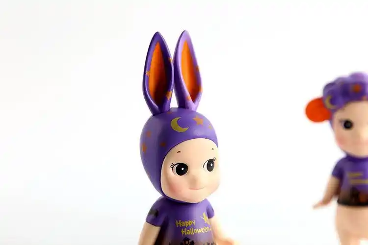 sonny angel丘比特天使娃娃摆件 万圣节紫色系列手办玩具生日礼物