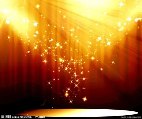 炫彩舞台幕布灯光图片