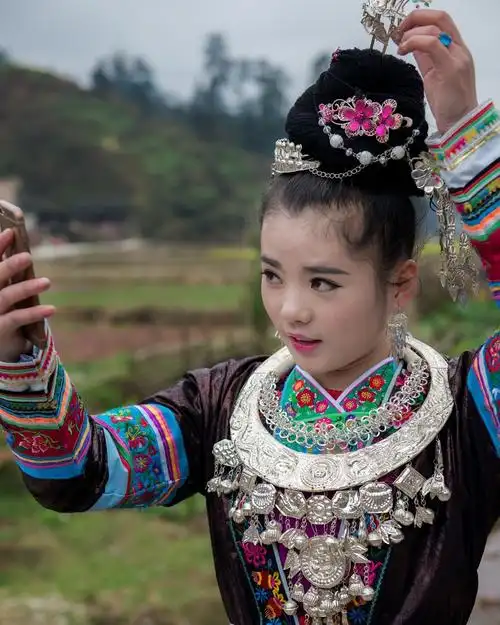 侗族美女图集:贵州黎平盛产美女的侗寨真的不是吹牛的,不信你看