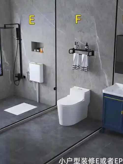 蹲便器带盖板一体厕家用水箱套装卫生间带盖板防臭蹲坑厕所蹲便器