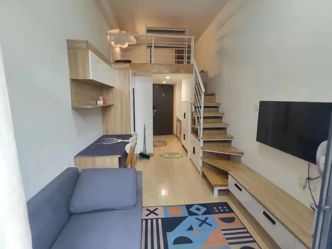 万科云城米酷25错层定制装修配套齐全